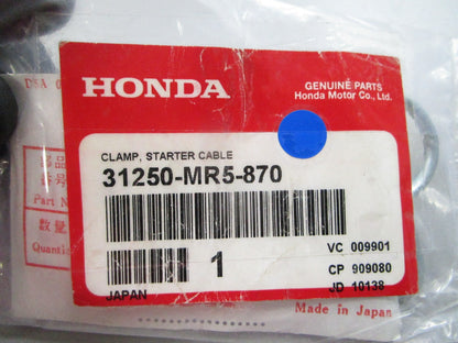 NEW OEM 31250-MR5-870 Honda Starter Cable Clamp 0810