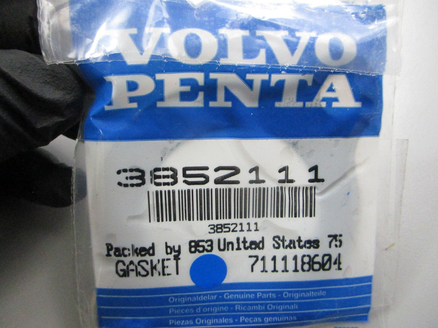 *NEW OEM* 0810 Volvo Penta Gasket 3852111