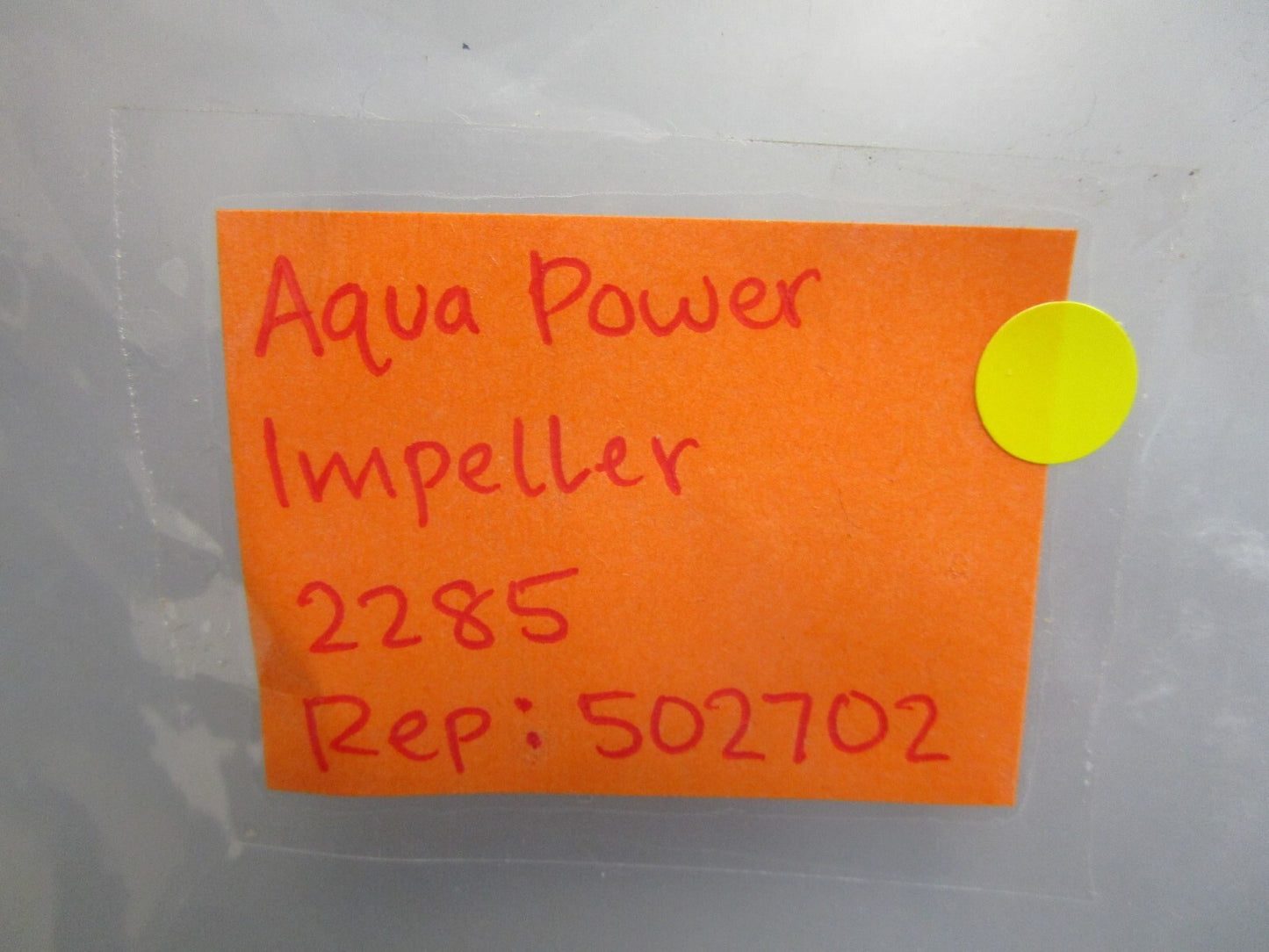 *NEW* 0820 Aqua Power Impeller 2285 Replaces: 502702