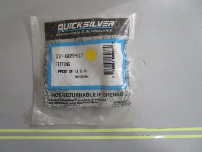 *NEW OEM* 0810 Mercury Quicksilver Fitting 22-865417