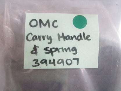 NEW OEM 394907 0394907 OMC Johnson Evinrude Carry Handle & Spring 0820