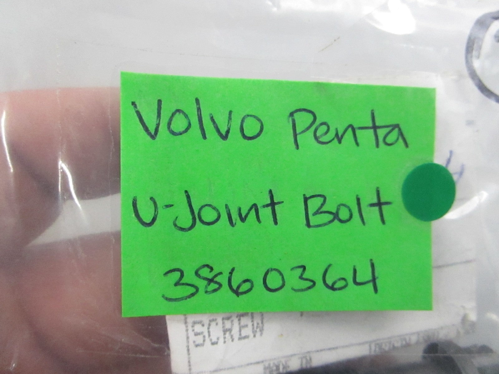 NEW OEM 3860364 Volvo Penta U-Joint Bolt 0810