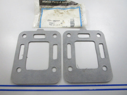 NEW OEM (LOT OF 2) 27-997772 Mercury Quicksilver Gasket 0810