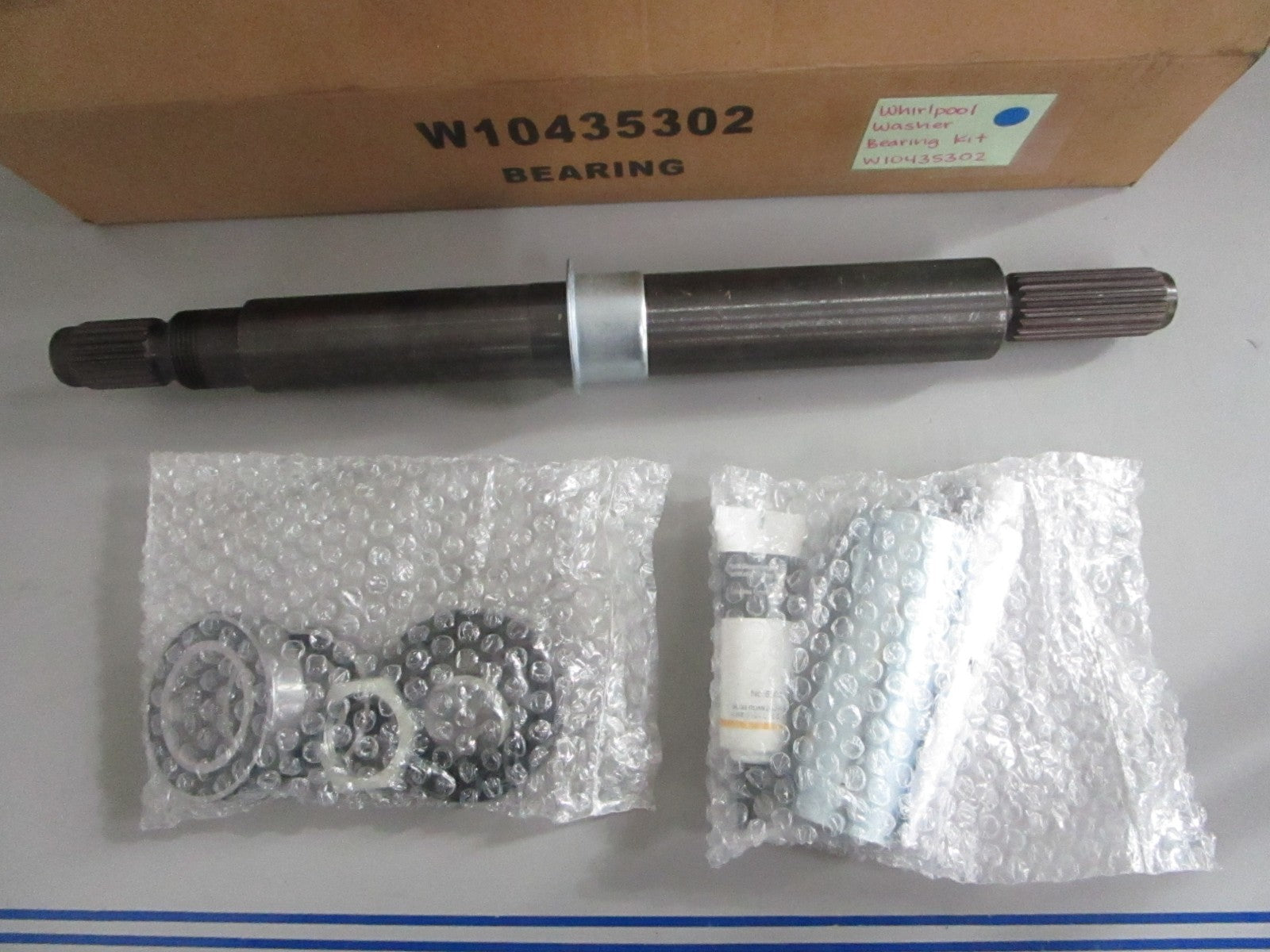 *NEW OEM* 0820 Whirlpool Washer Bearing Kit W10435302