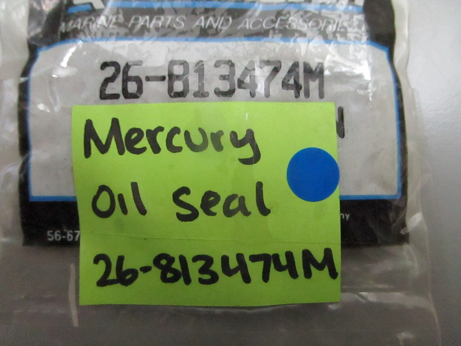 *NEW OEM* 0810 Mercury Quicksilver Oil Seal 26-813474M