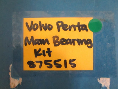 NEW OEM 875515 Volvo Penta Main Bearing Kit 0820