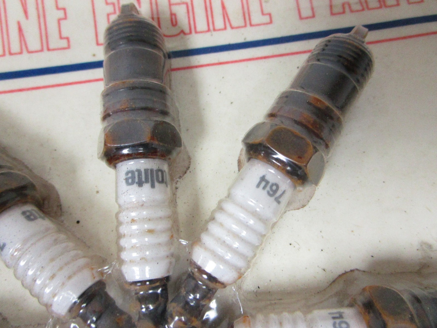 NEW OEM RP030007 Pleasure Craft Marine PCM Autolite #764 Spark Plug Set 0720