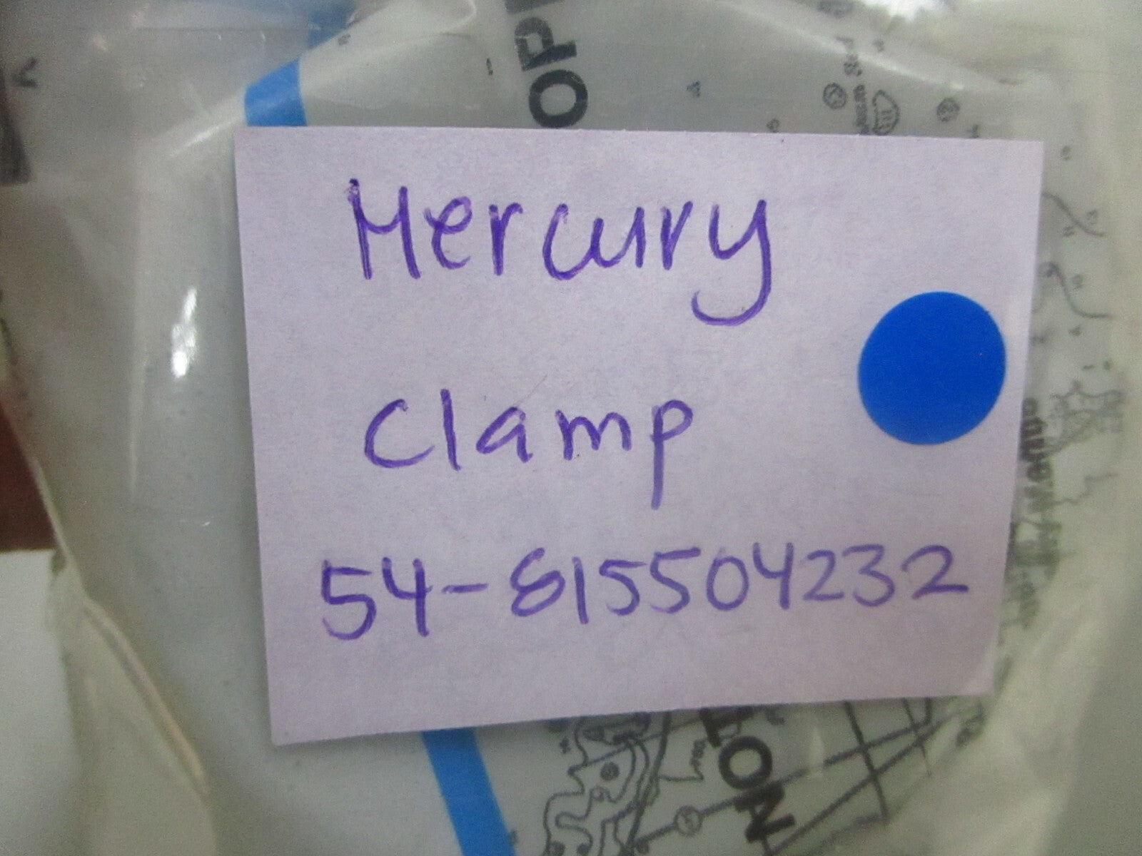 *NEW OEM* 0780 Mercury Quicksilver Clamp 54-815504232