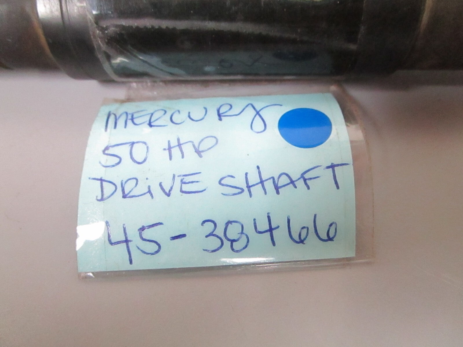 *NEW OEM* 0810 Mercury Quicksilver 50 HP Drive Shaft 45-38466