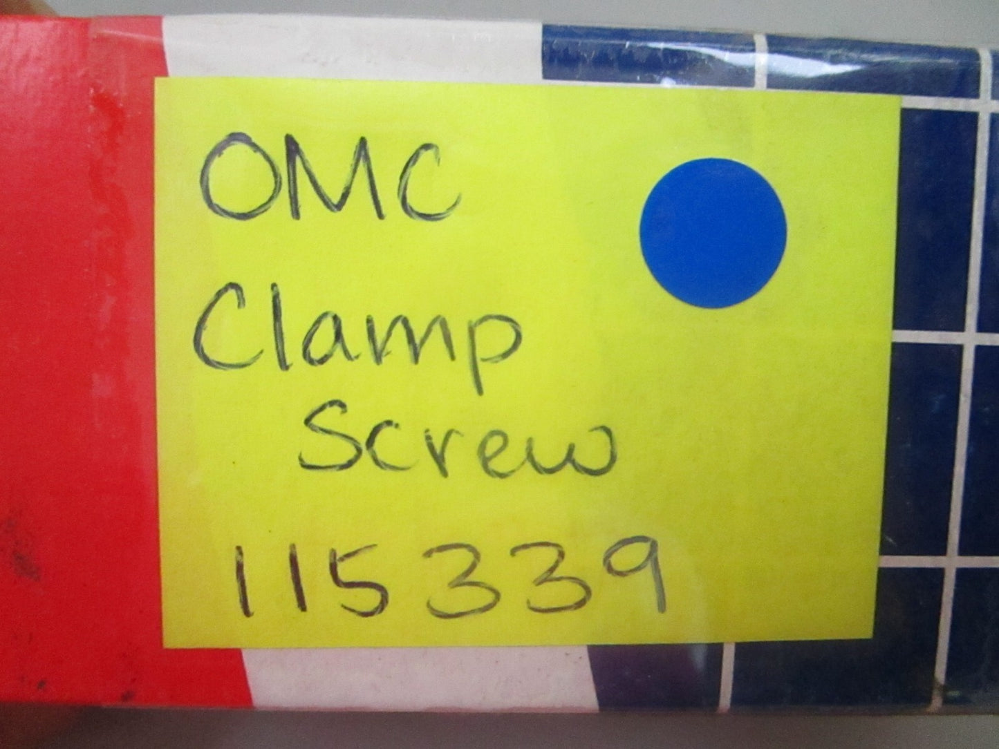 *NEW OEM* 0780 OMC Johnson Evinrude Clamp Screw 115339 0115339