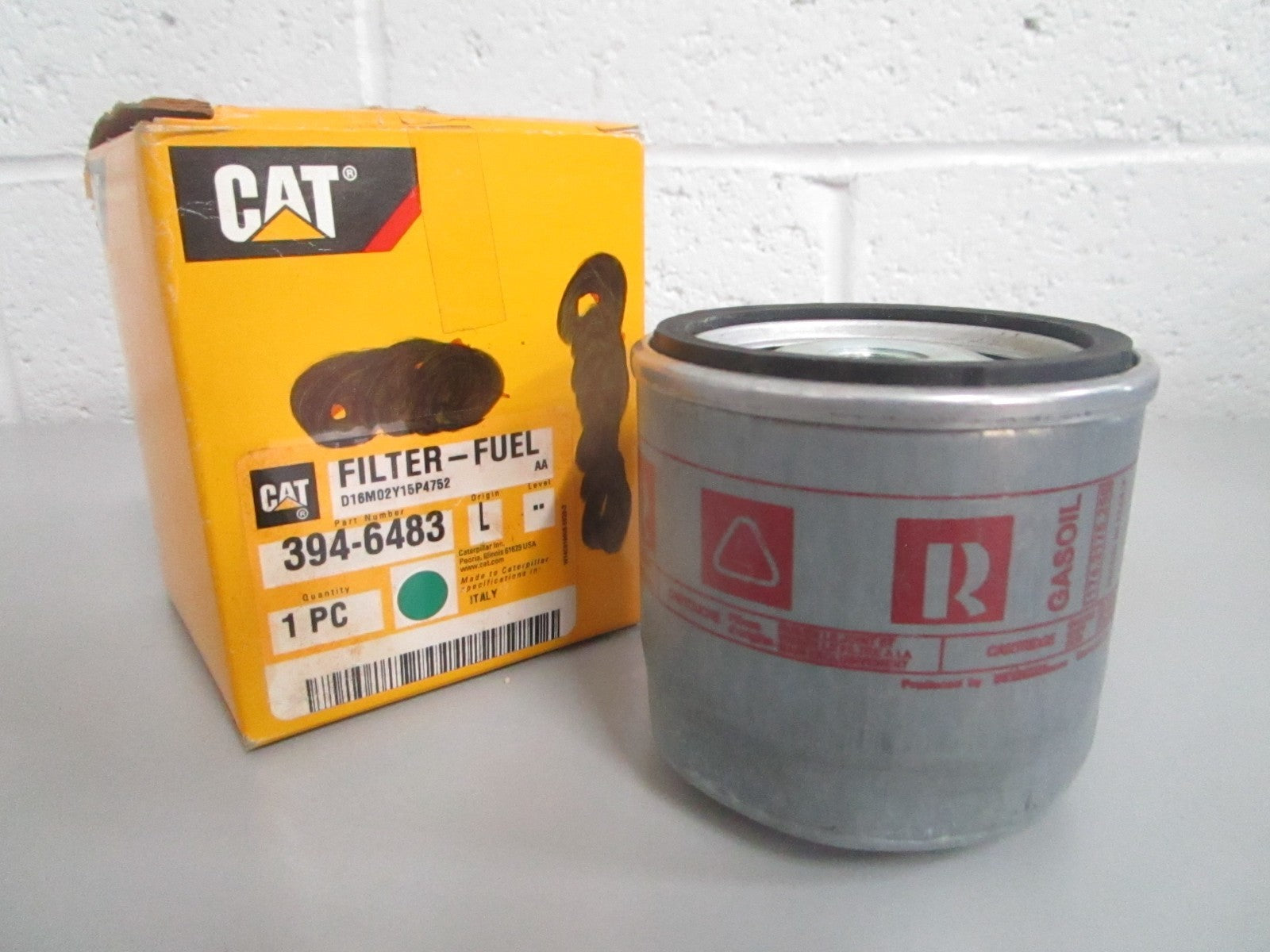 Caterpillar 394-6483 Filter Fuel Heavy Equipment OEM NEW OEM 0820