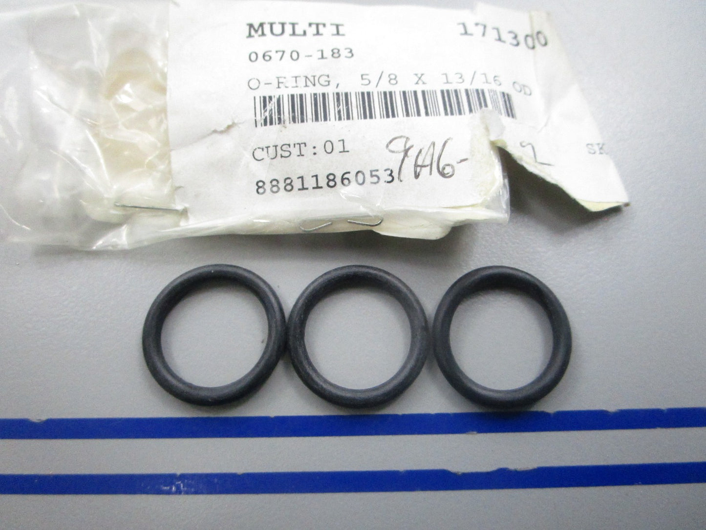NEW OEM (LOT OF 3) 0670-183 Arctic Cat O-Ring 0810