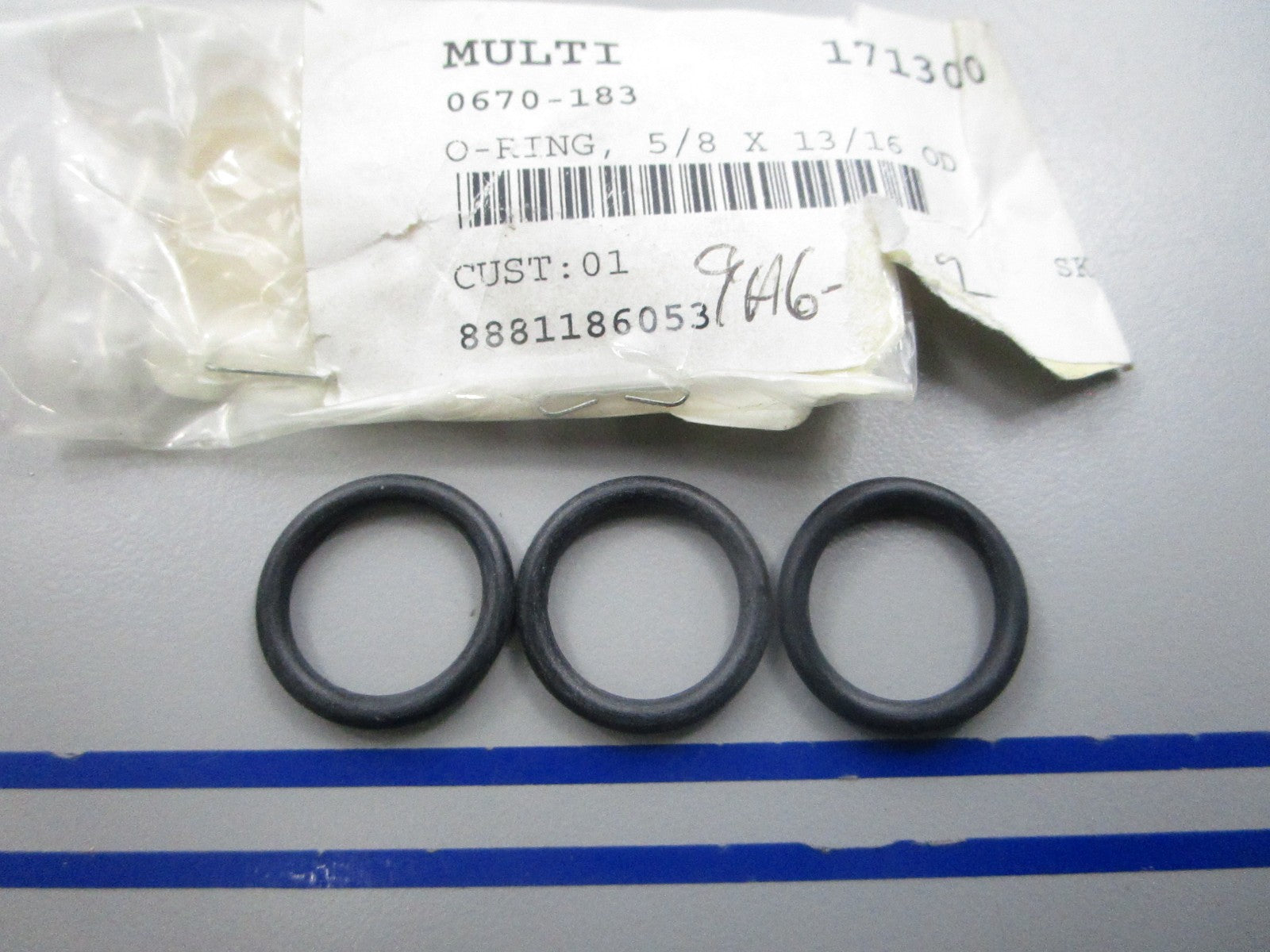 NEW OEM (LOT OF 3) 0670-183 Arctic Cat O-Ring 0810