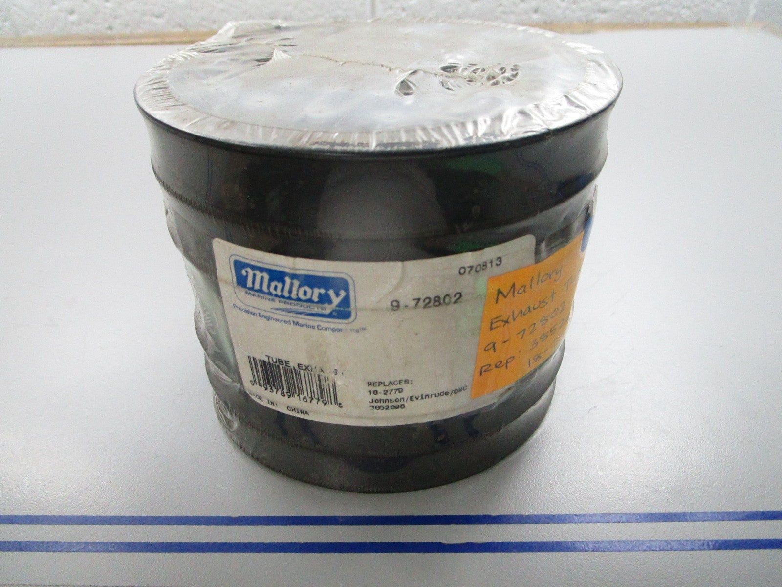 NEW 9-72802 Replaces: 3852696 18-2779 Mallory Exhaust Tube 0810