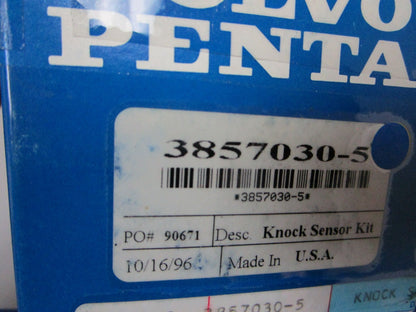 *NEW OEM* 0820 Volvo Penta Knock Sensor Kit 3857030