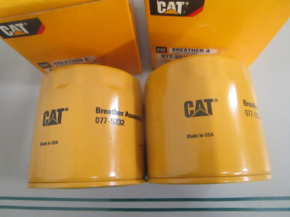 Caterpillar 077-5232 Hydraulic Breather Filter Element LOT OF 2 NEW OEM 0820