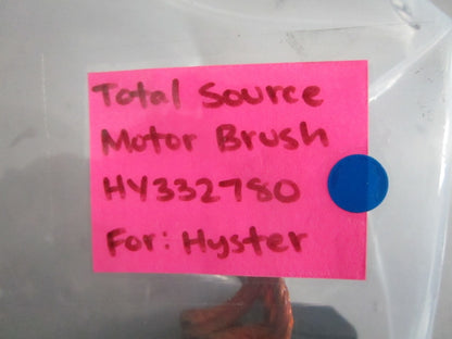 NEW HY332780 Total Source Motor Brush For: Hyster 0820