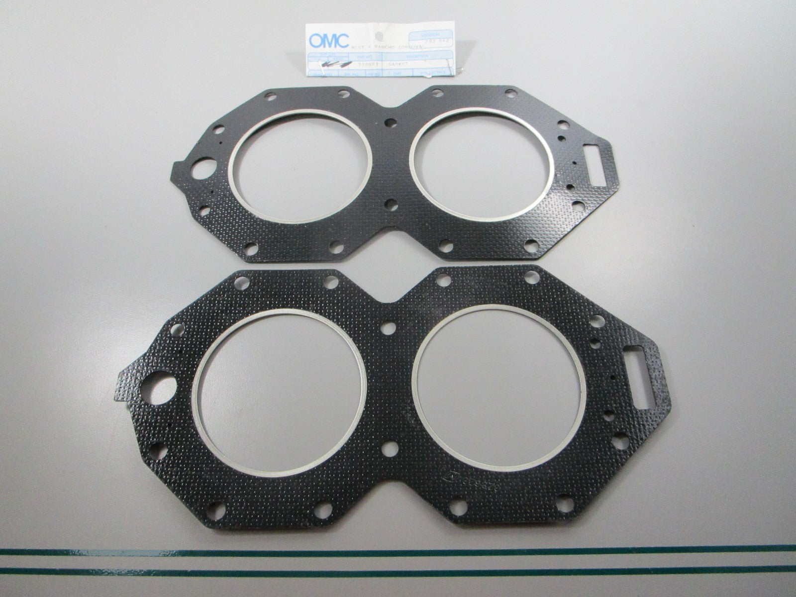 NEW OEM (LOT OF 2) 328623 0328623 OMC Johnson Evinrude Gasket 0810