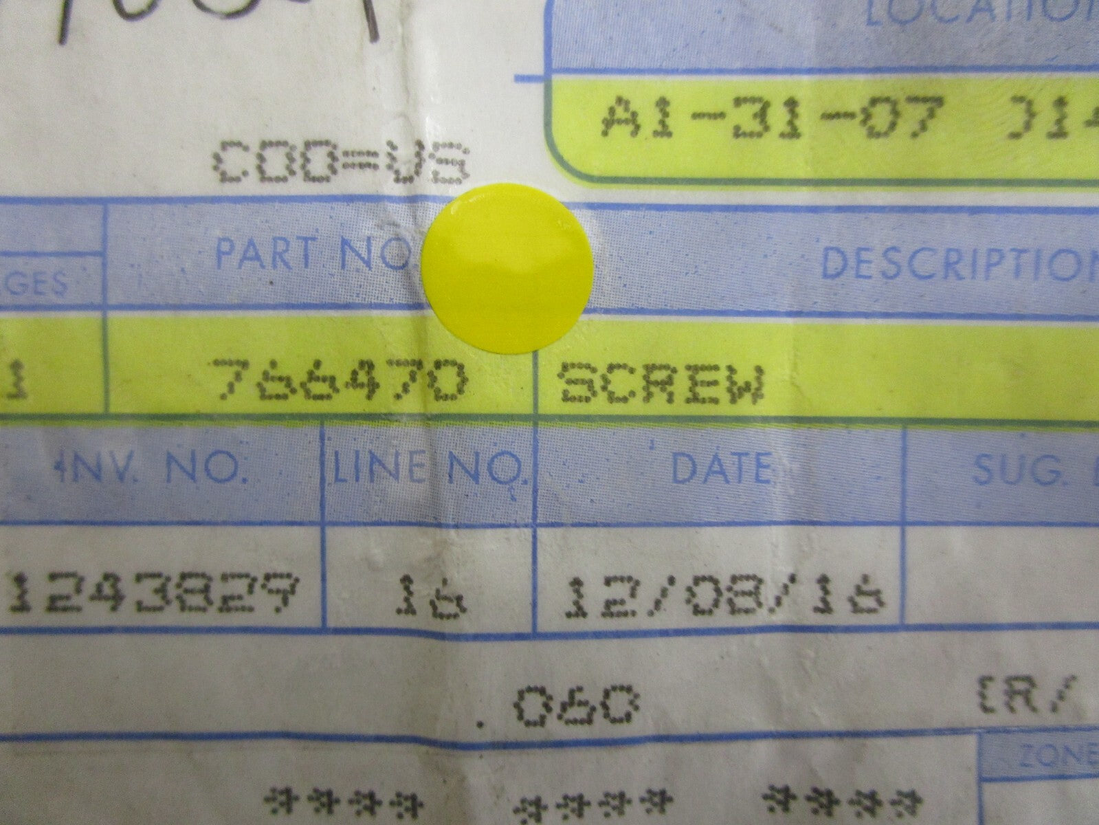 *NEW OEM* (LOT OF 5) 0810 OMC Johnson Evinrude Screw 766470 0766470