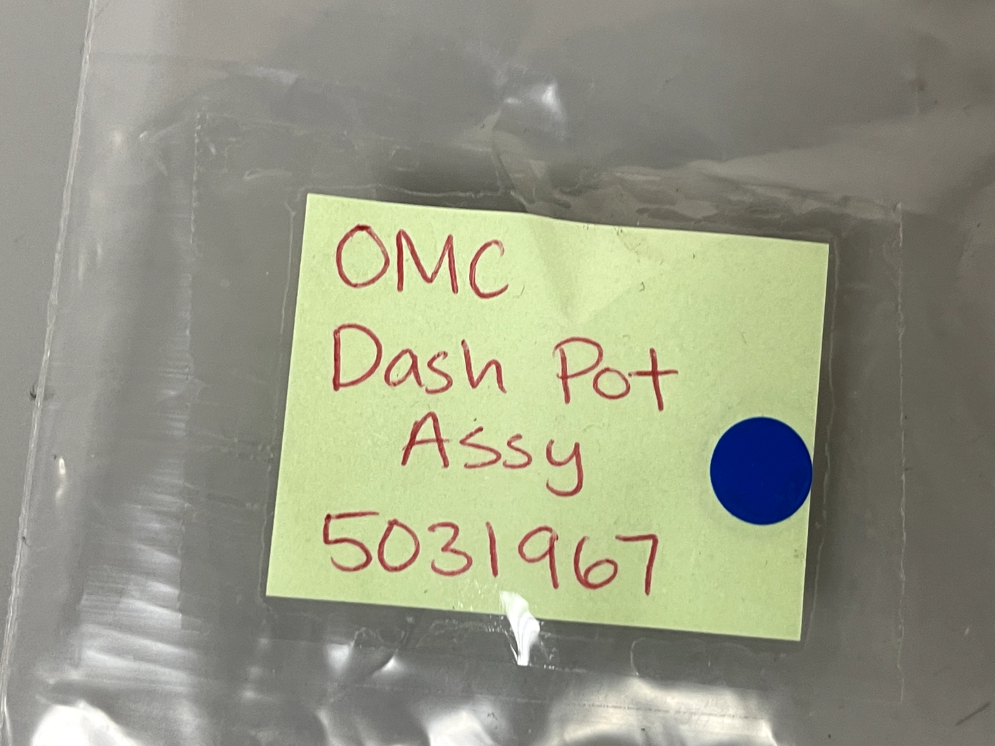 *NEW OEM* 0670 OMC Johnson Evinrude Dash Pot Assembly 5031967