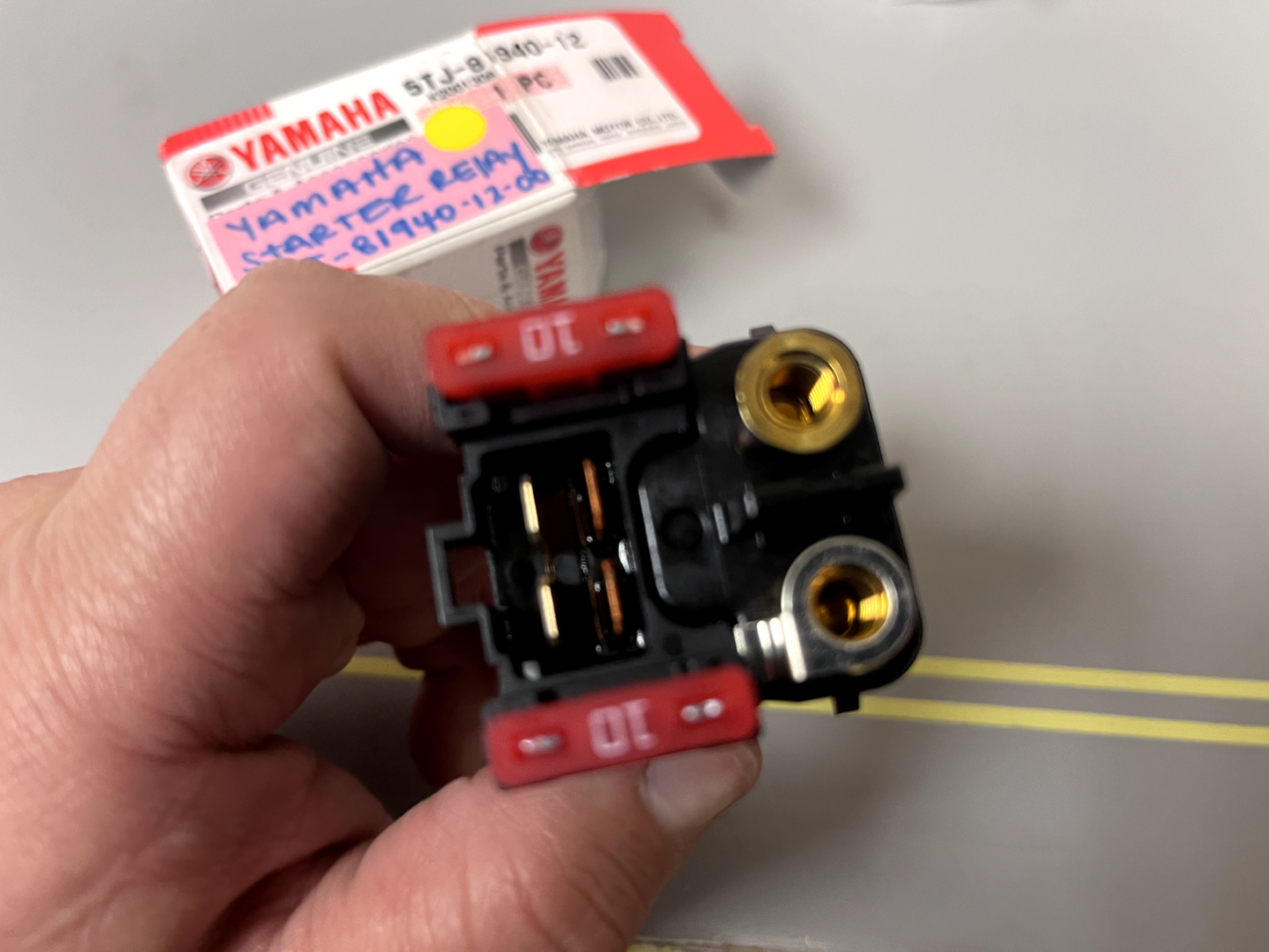 *NEW OEM* 0720 Yamaha Starter Relay 5TJ-81940-12-00