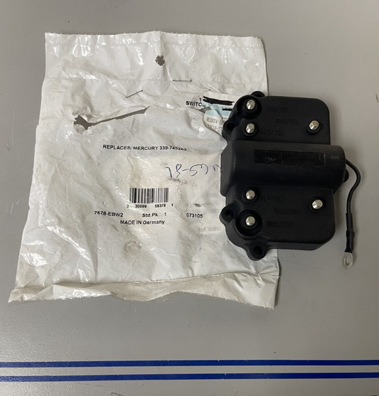*NEW* 0670 Sierra Ignition Switch Box 18-5776 Replaces 339-7452A3