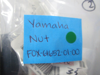 NEW OEM F0X-61652-01-00 Yamaha Nut 0810