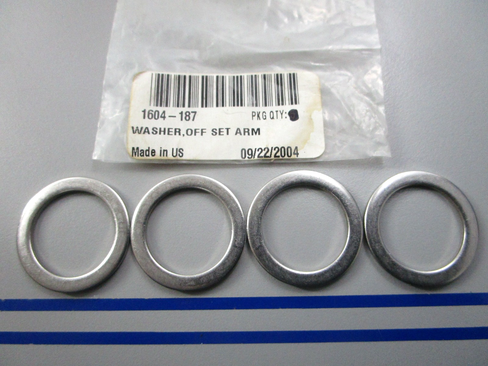 NEW OEM (LOT OF 4) 1604-187 Arctic Cat Off Set Arm Washer 0810