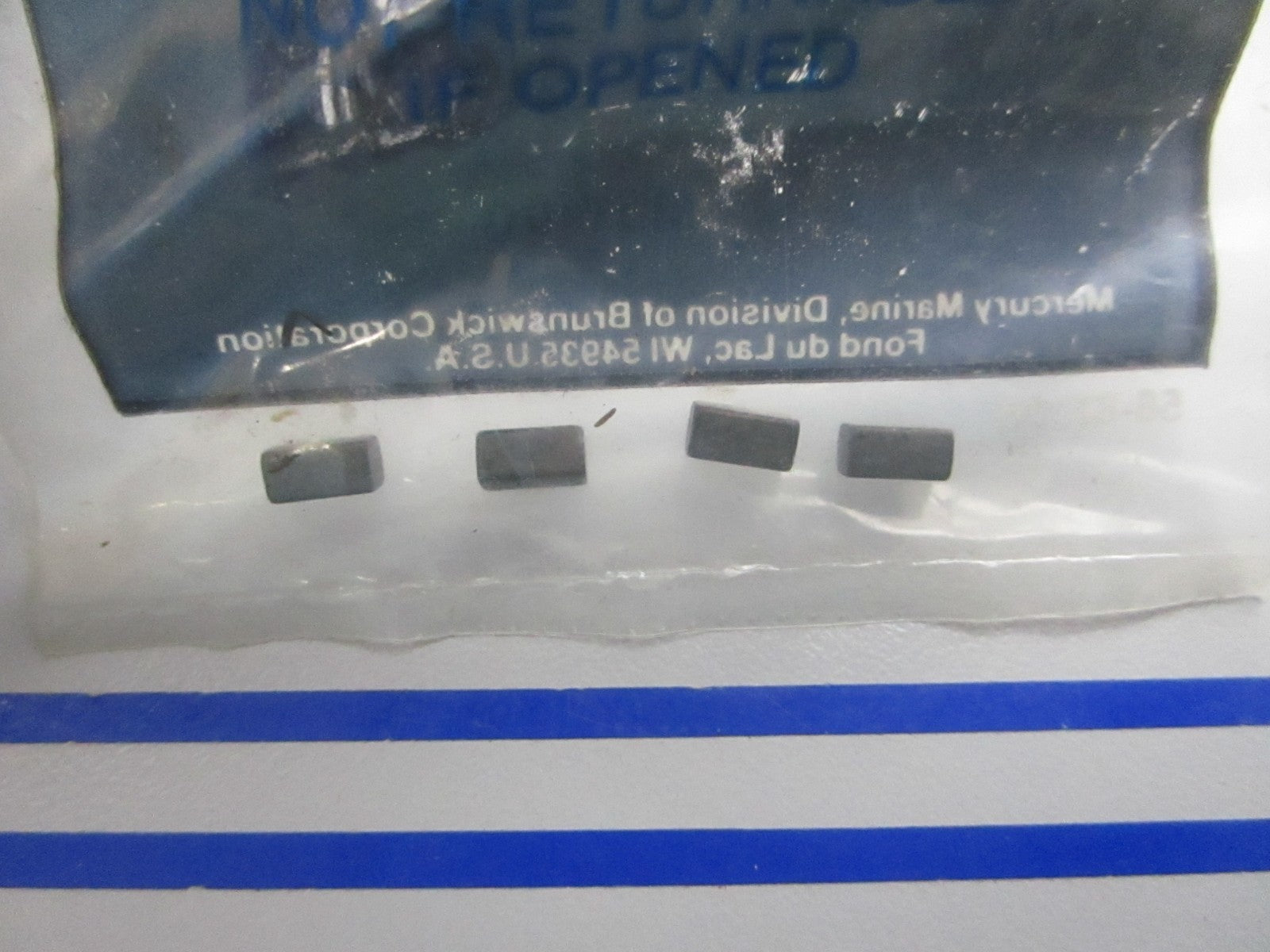 NEW OEM (LOT OF 4) 28-32003 Mercury Quicksilver Key 0810