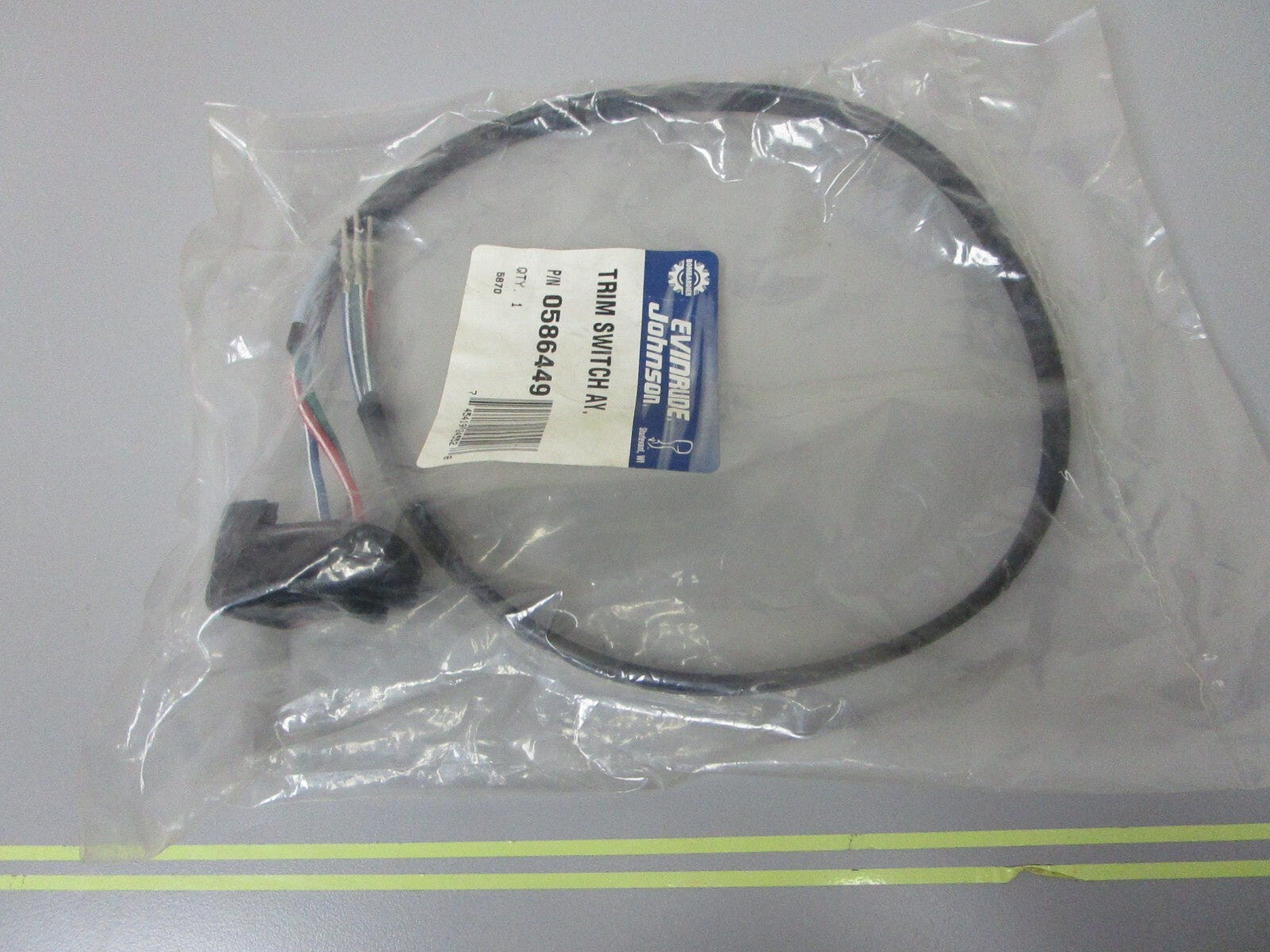 *NEW OEM* 0720 OMC Johnson Evinrude Trim Tilt Switch 586449 0586449