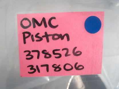 NEW OEM 378526 0378526 317806 OMC Johnson Evinrude .020 Piston 0820