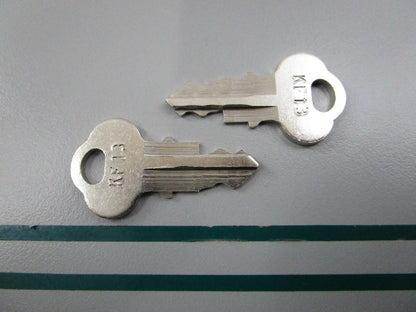 NEW OEM (LOT OF 2) 501528 0501528 OMC Johnson Evinrude KF 13 Ignition Key 0810