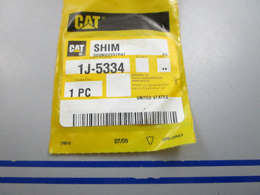 NEW OEM 1J-5334 CAT Shim 0810