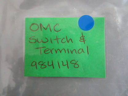 NEW OEM 984148 0984148 OMC Johnson Evinrude Switch & Terminal 0820