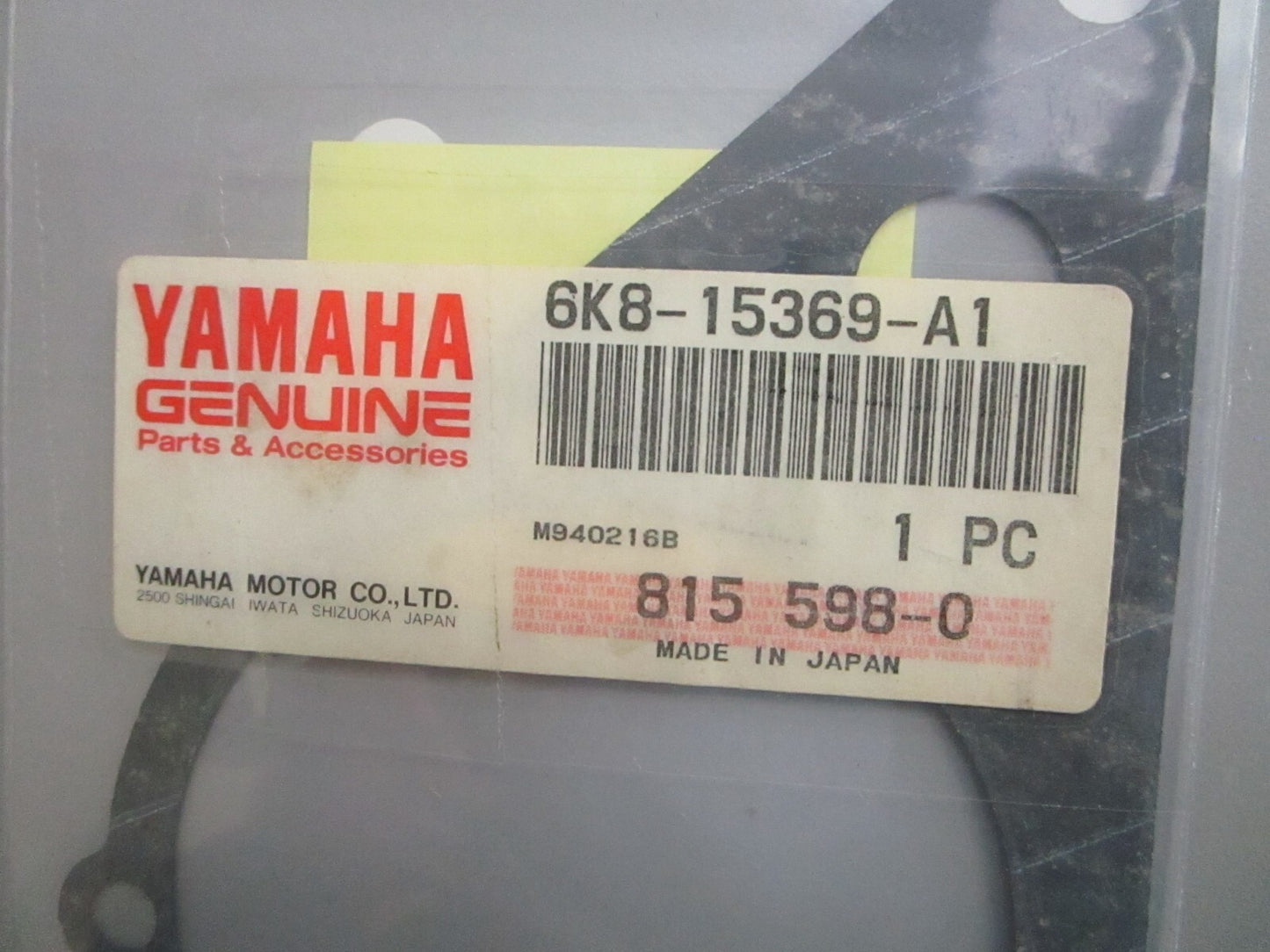*NEW OEM* 0810 Yamaha Housing Gasket 6K8-15369-A1-00