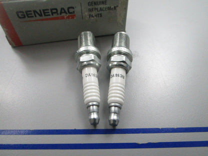 *NEW OEM* (LOT OF 2) 0810 Generac Champion Spark Plug RC14YC 0E7585