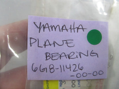 NEW OEM (LOT OF 2) 6G8-11426-00-00 Yamaha Plane Bearing 0810