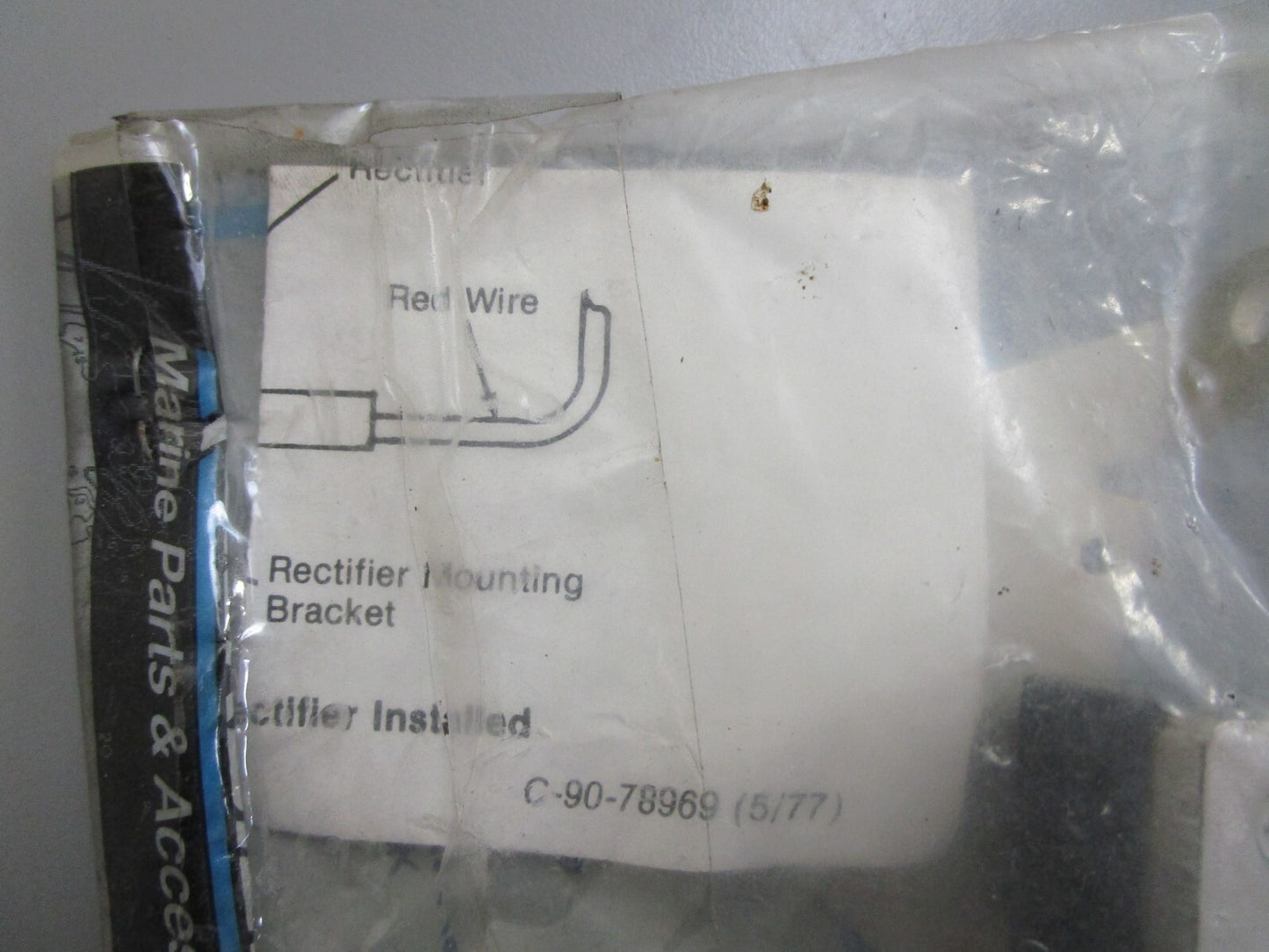 *NEW OEM* 0820 Mercury Quicksilver Rectifier & Bracket 78614A1