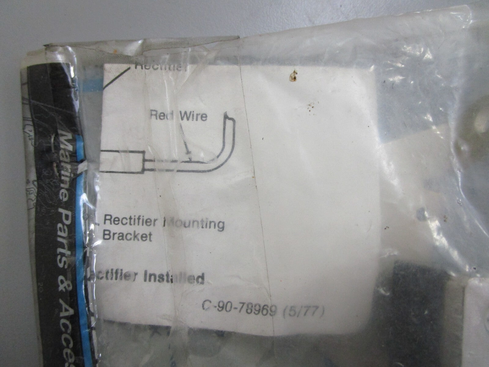*NEW OEM* 0820 Mercury Quicksilver Rectifier & Bracket 78614A1