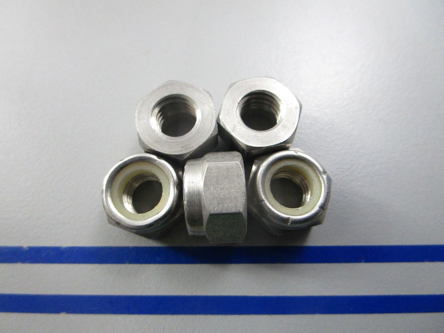 NEW OEM (LOT OF 5) 310702 0310702 OMC Johnson Evinrude Nut 0810