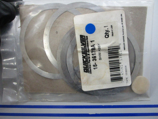 *NEW OEM* 0810 Mercury Quicksilver Shim Assembly 15-36178A 1