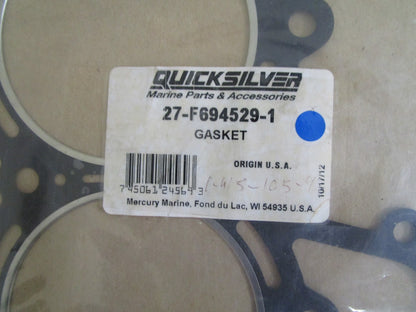 *NEW OEM* 0820 Mercury Quicksilver Gasket 27-F694529-1