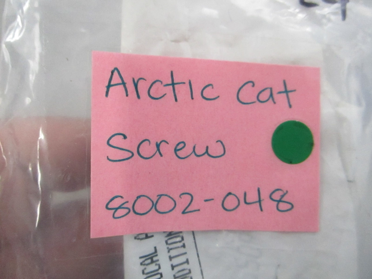 NEW OEM (LOT OF 4) 8002-048 Arctic Cat Screw 0810
