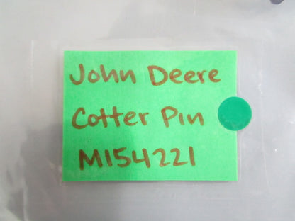 NEW OEM (LOT OF 4) M154221 John Deere Cotter Pin 0820