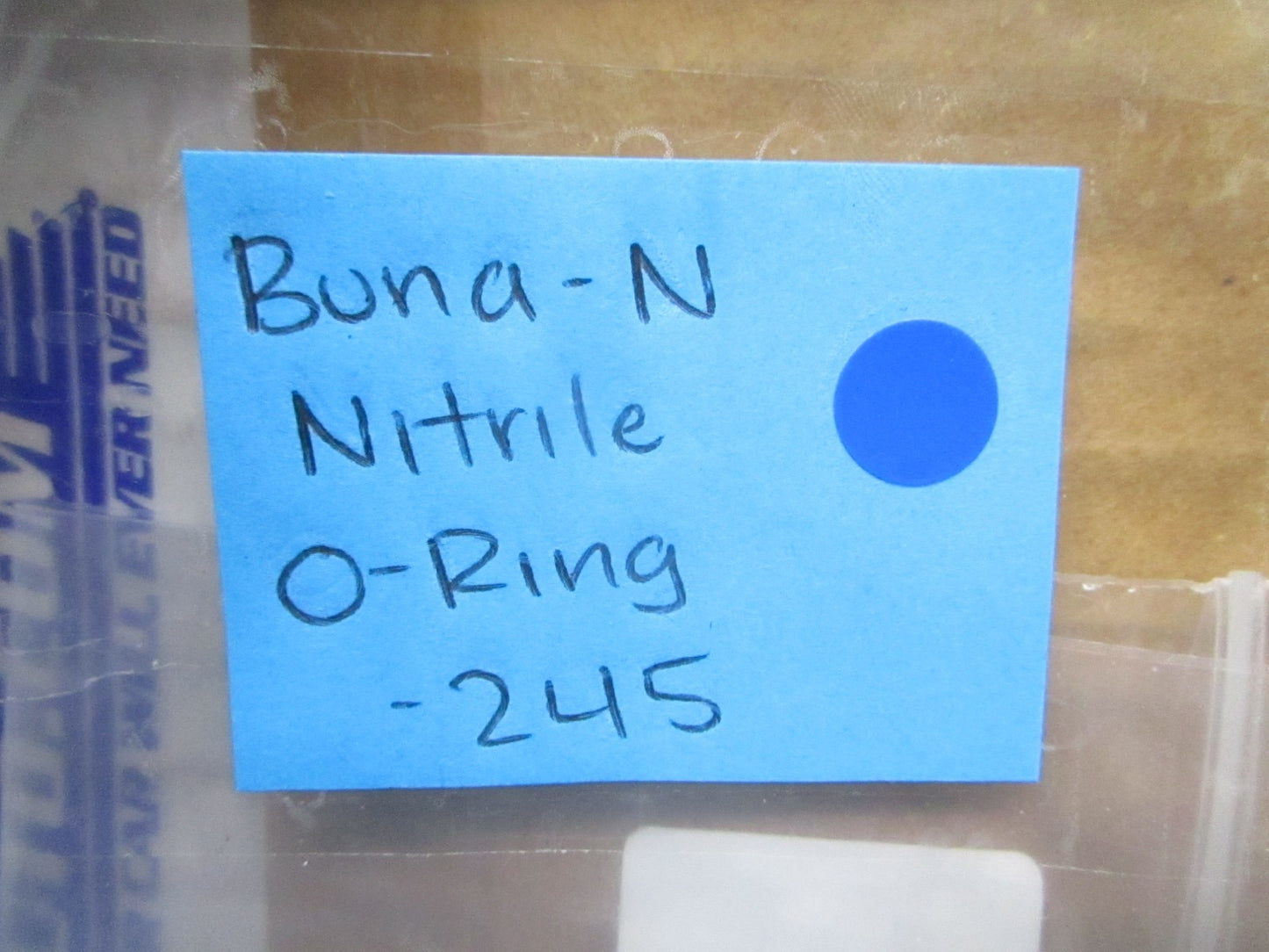 *NEW* (LOT OF 5) 0820 Buna-N Nitrile O-Ring -245