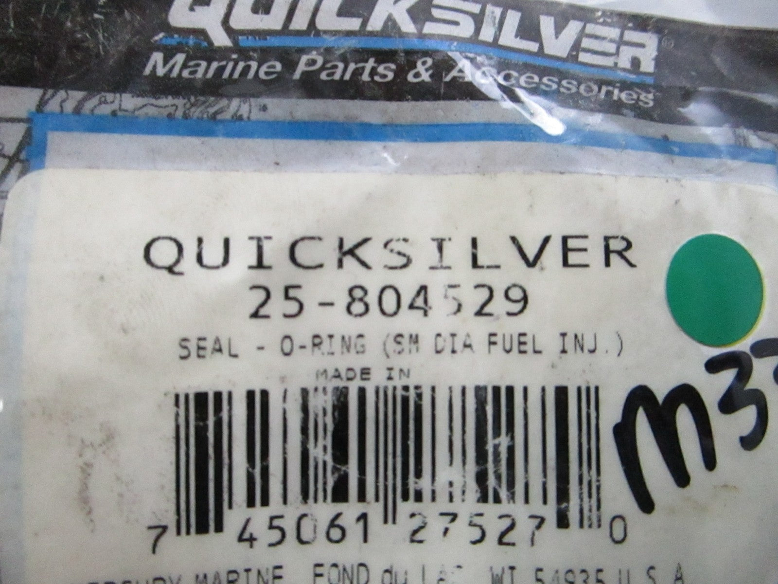NEW OEM (LOT OF 6) 25-804529 Mercury Quicksilver O-Ring 0810
