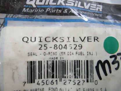 NEW OEM (LOT OF 6) 25-804529 Mercury Quicksilver O-Ring 0810