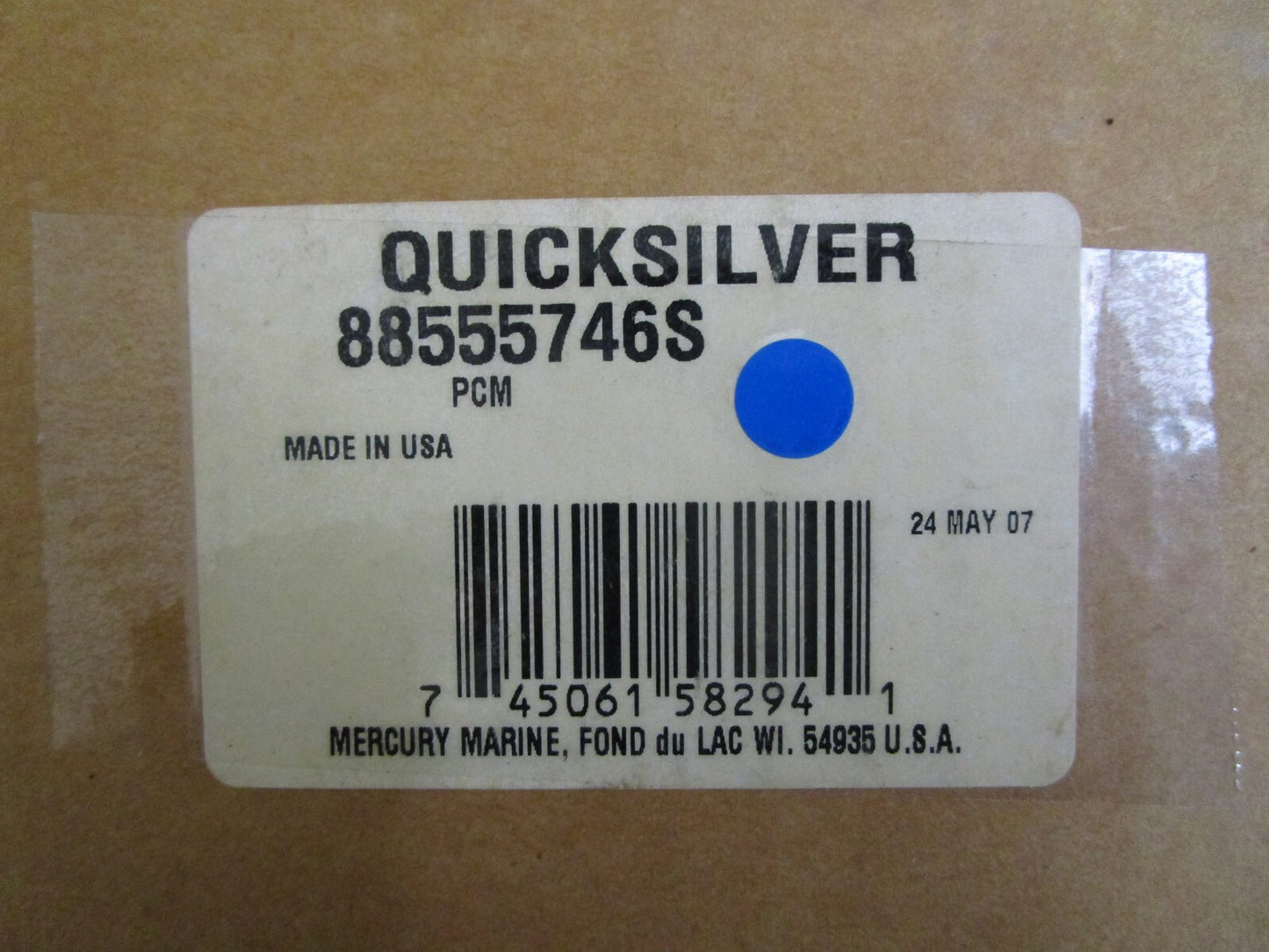 *NEW OEM* 0820 Mercury Quicksilver 88555746S
