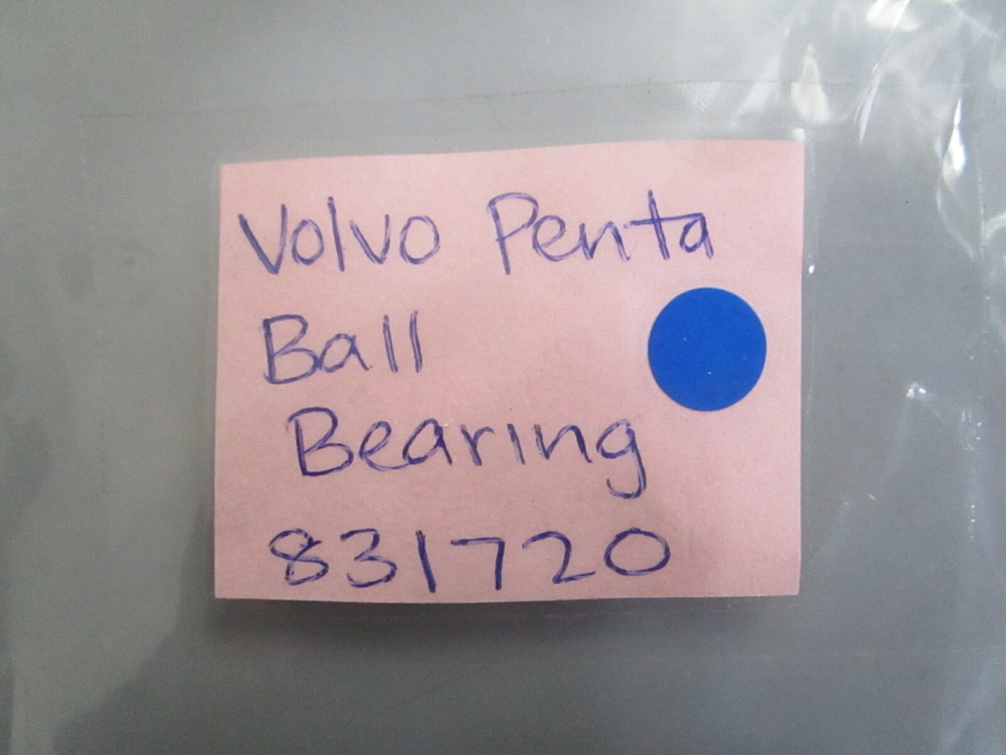*NEW OEM* 0820 Volvo Penta Ball Bearing 831720