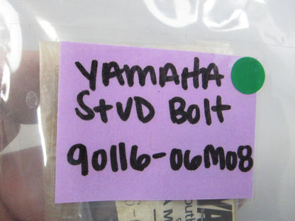 NEW OEM (LOT OF 5) 90116-06M08-00 Yamaha Stud Bolt 0810